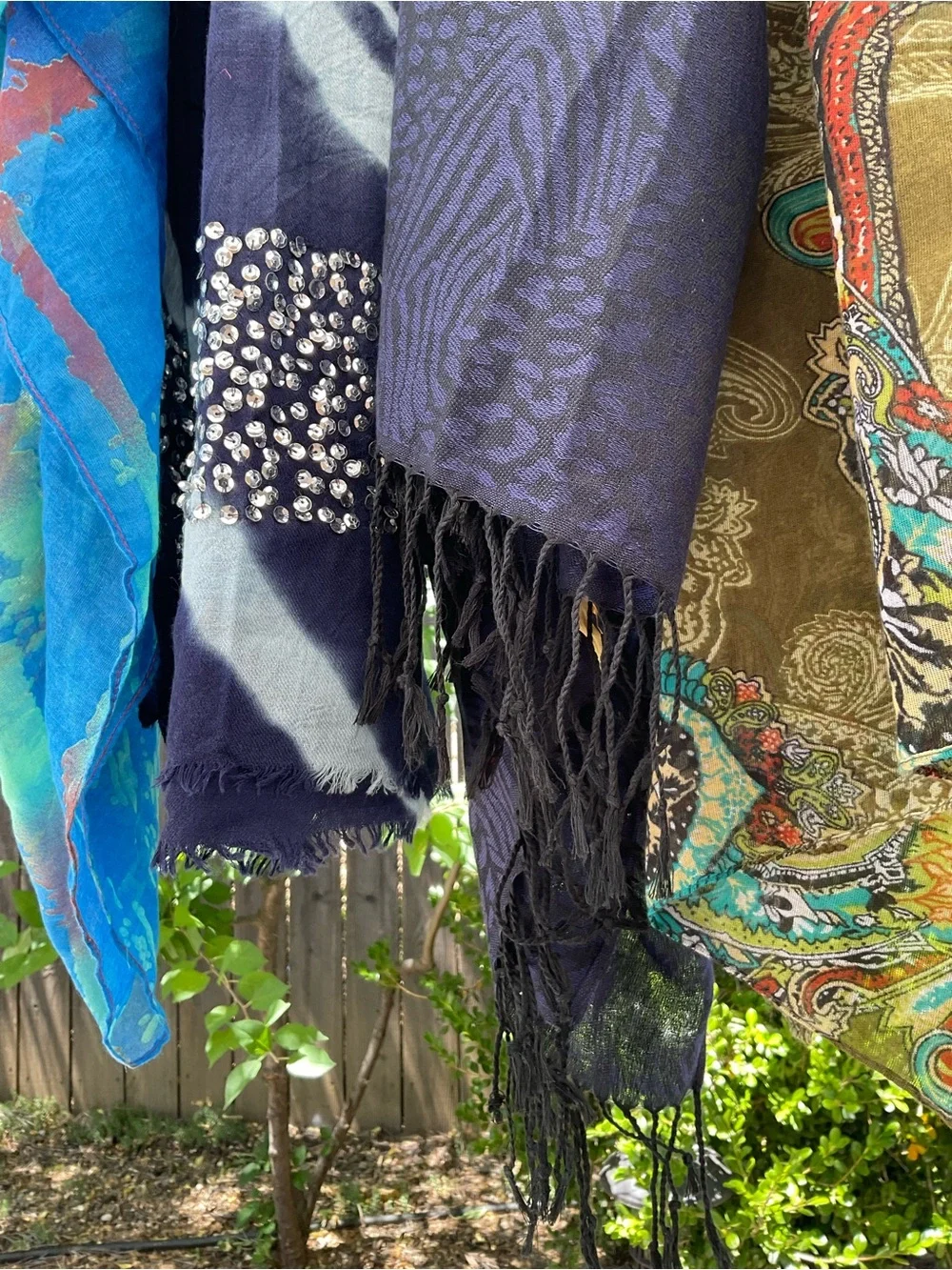 Long Scarves Wraps Cozy Whimsigoth Fall Lot of 6
